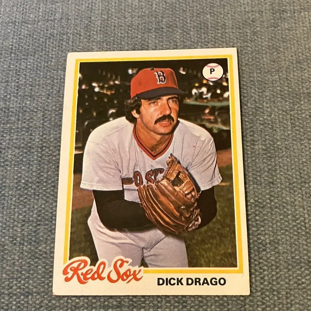 1978 Topps Boston Red Sox Baseball Card Trading Card